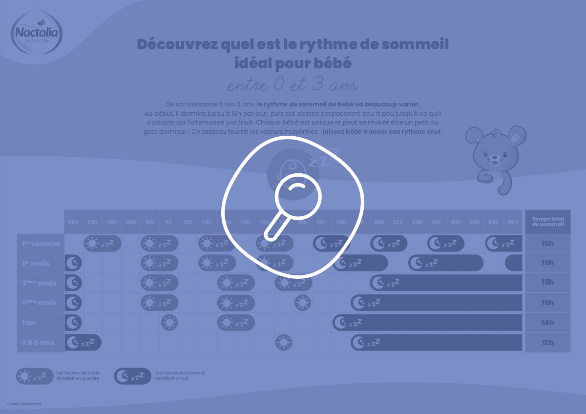 Le rythme de sommeil idéal - Nactalia International