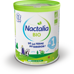 Lait infantile biologique 1er âge – Nactalia Bio (800g)