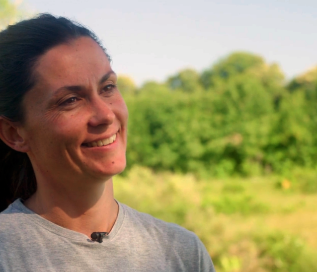 Lucie, éleveuse bio depuis 6 ans